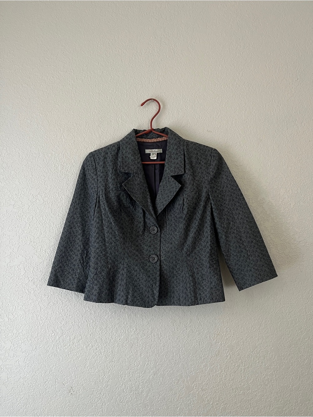 Vintage Liz Claiborne Intuitions Three-Quarter Sleeve Blazer